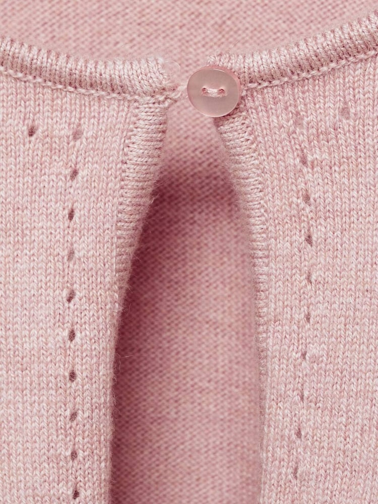 Mango Pink Button Up Cardigan - Image 3 of 3