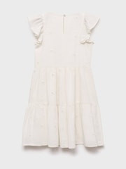 Mango Cream Polka-Dots Cotton Dress - Image 2 of 3