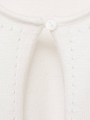 Mango Cream Button Up Cardigan - Image 3 of 3