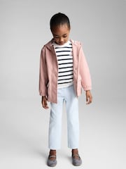Mango Pink Quilted Hooded Jacket - Image 1 of 5