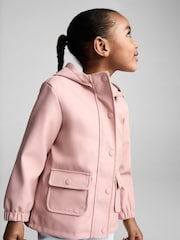 Mango Pink Quilted Hooded Jacket - Image 2 of 5
