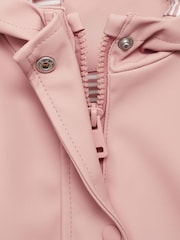 Mango Pink Quilted Hooded Jacket - Image 5 of 5