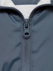 Mango Blue Hooded Jacket - Image 5 of 5