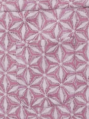 Mango Purple Printed Pocket Trousers - Image 6 of 6