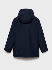 Mango Blue Waterproof Padded Parka - Image 5 of 6
