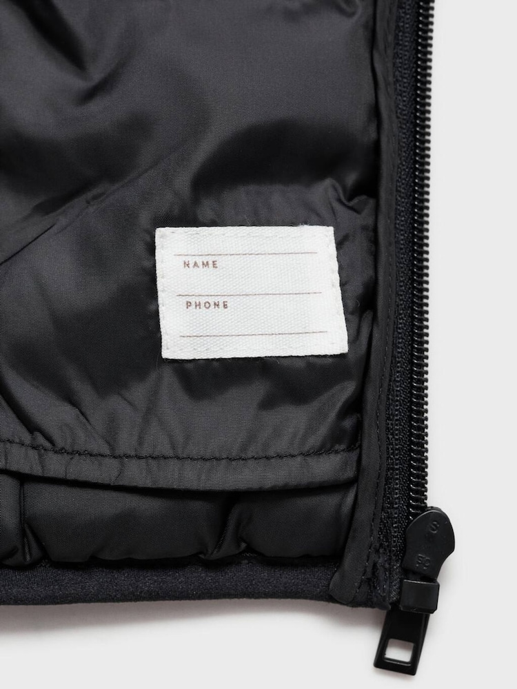 Mango Black Quilted Jacket - Image 3 of 3
