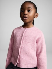 Mango Pink Knitted Cardigan - Image 2 of 6