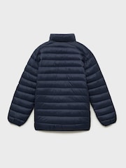 Mango Blue Quilted Jacket - Image 5 of 6