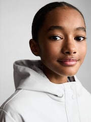 Mango Grey Quilted Hooded Jacket - Image 3 of 6