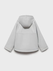 Mango Grey Quilted Hooded Jacket - Image 5 of 6