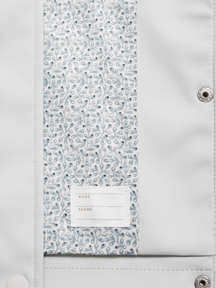 Mango Grey Quilted Hooded Jacket - Image 6 of 6