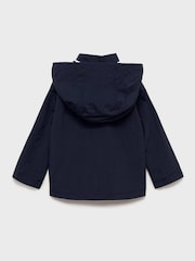 Mango Blue Quilted Hooded Parka - Image 5 of 6