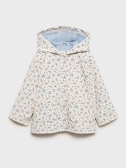 Mango Cream Hooded Water-Repellent Parka - Image 4 of 6