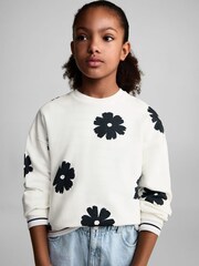 Mango Blue 100% Cotton Denim Skirt - Image 2 of 5