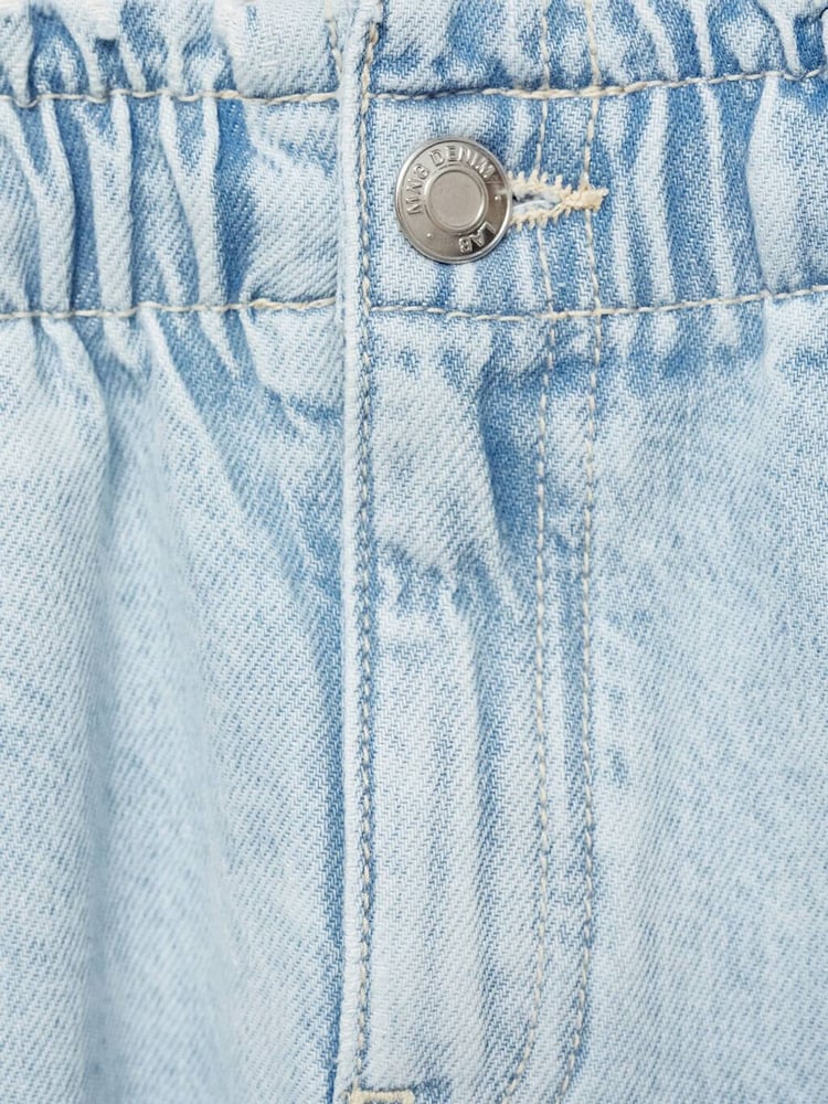 Mango Blue 100% Cotton Denim Skirt - Image 5 of 5