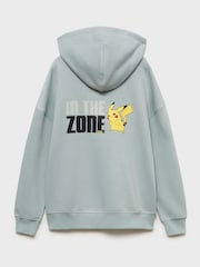Mango Blue Pokemon Print Hoodie - Image 2 of 3