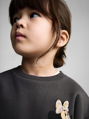Mango Grey Mickey Mouse Print Sweatshirt - Image 3 of 6