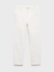 Mango Cream Relaxed Jeans - Image 2 of 4