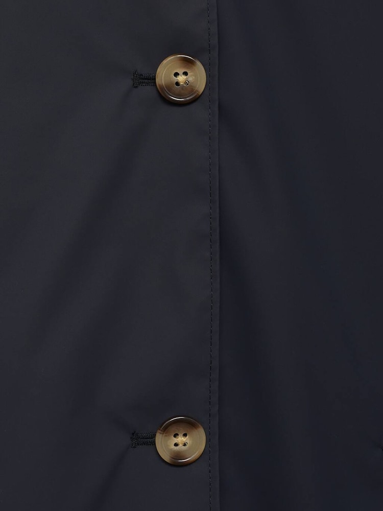 Mango Blue Water-Repellent Jacket - Image 6 of 6 Mango Blue Water-Repellent Jacket - Image 6 of 6