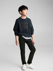 Mango Black Relaxed Jeans - Image 1 of 6