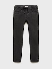 Mango Black Relaxed Jeans - Image 4 of 6