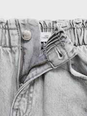 Mango Grey 100% Cotton Denim Skirt - Image 5 of 5