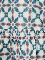 Mango Cream Geometric Print Blouse - Image 6 of 6