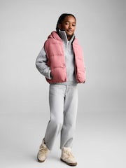 Mango Black Puffer Gilet - Image 1 of 6
