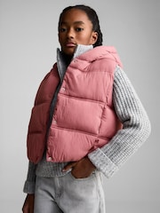 Mango Black Puffer Gilet - Image 2 of 6