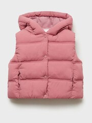Mango Black Puffer Gilet - Image 4 of 6