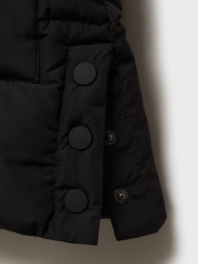 Mango Black Puffer Gilet - Image 6 of 6 Mango Black Puffer Gilet - Image 6 of 6
