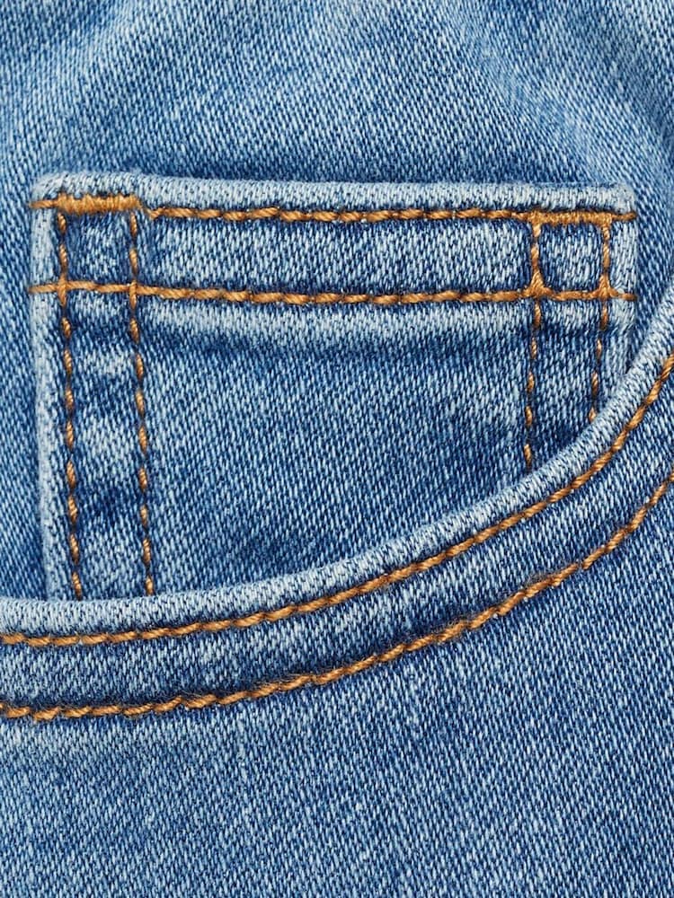 Mango Blue Drawstring Blue Relaxed Jeans - Image 3 of 3 Mango Blue Drawstring Blue Relaxed Jeans - Image 3 of 3