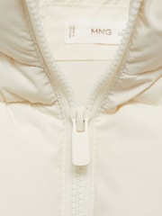 Mango Cream Puffer Gilet - Image 6 of 6