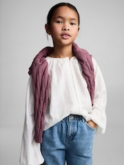 Mango Blue Relaxed Jeans - Image 1 of 5