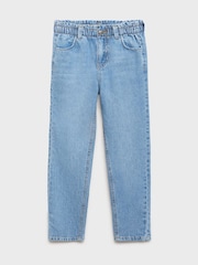 Mango Blue Relaxed Jeans - Image 5 of 5