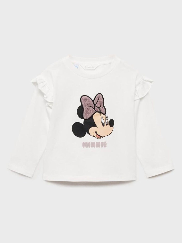 Mango Cream Minnie 100% Cotton T-Shirt - Image 1 of 3