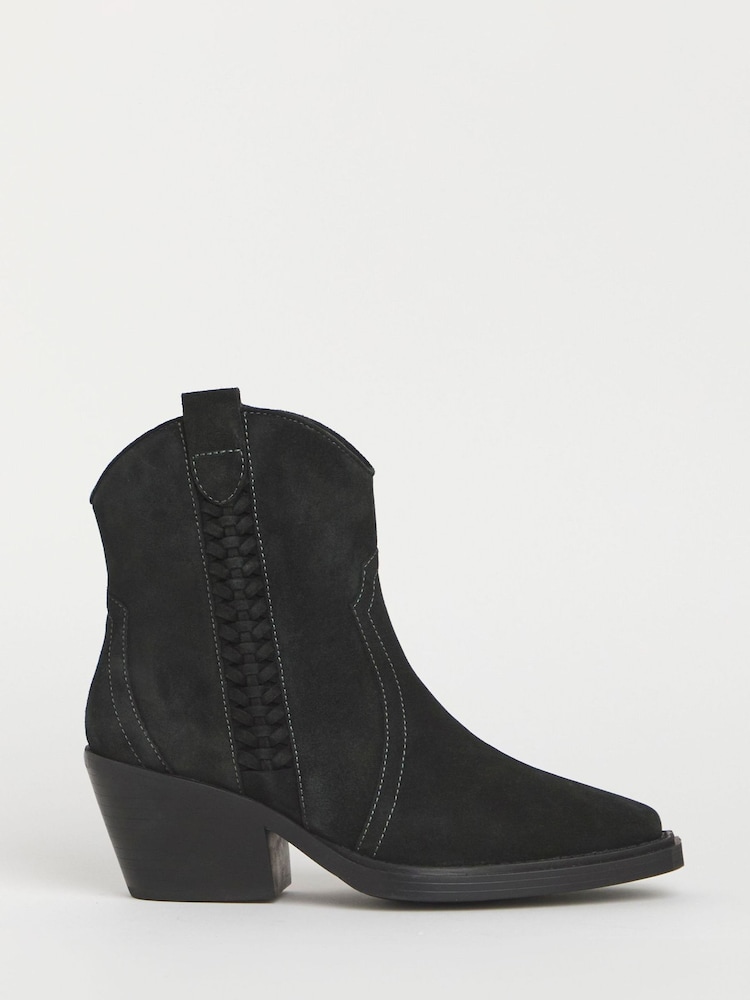 Simply Be Braided Western Boots In Wide Fit - Image 5 of 5