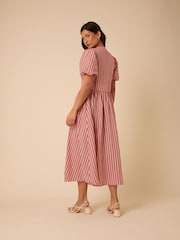 Nobodys Child Pink Starlight Midi Dress - Image 2 of 5