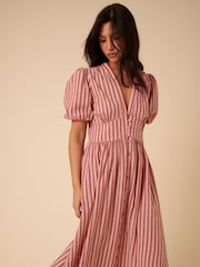 Nobodys Child Pink Starlight Midi Dress - Image 3 of 5