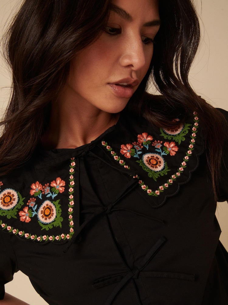 Nobodys Child Black Joplin Blouse - Image 5 of 5