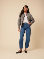 Nobodys Child Black Quilted Jacket - Image 4 of 5