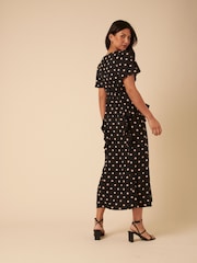 Nobodys Child Black Lyndsey Midi Dress - Image 2 of 5
