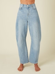 Nobodys Child Blue Horseshoe Jean - Image 1 of 5