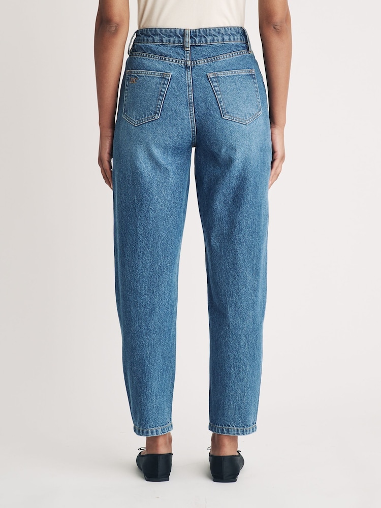 Nobodys Child Blue Barrel Leg Jeans - Image 2 of 5