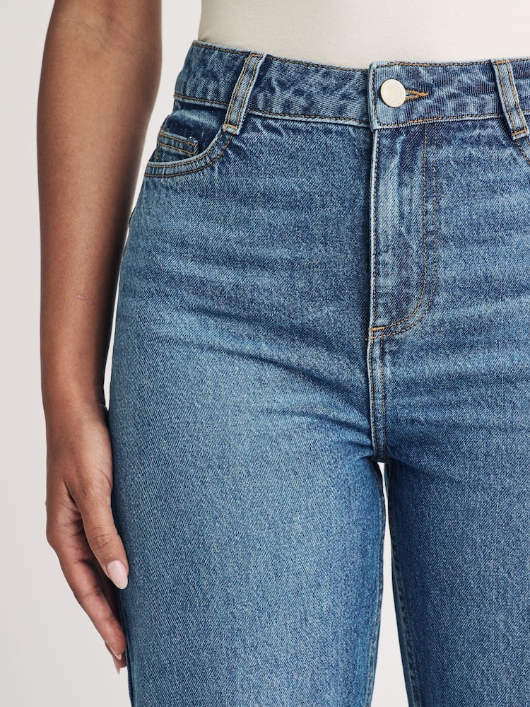 Nobodys Child Blue Barrel Leg Jeans - Image 5 of 5