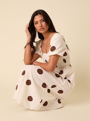 Vestido midi Tasmin da Nobodys Child - Imagem 3 de 6