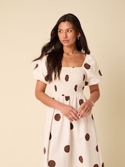Vestido midi Tasmin da Nobodys Child - Imagem 4 de 6