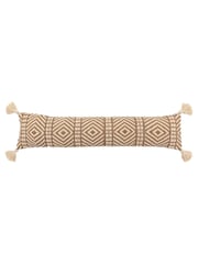 Gallery Home Cream Thea Woven Draught Excluder 100% Cotton 200x900mm Cushion - Image 3 of 4