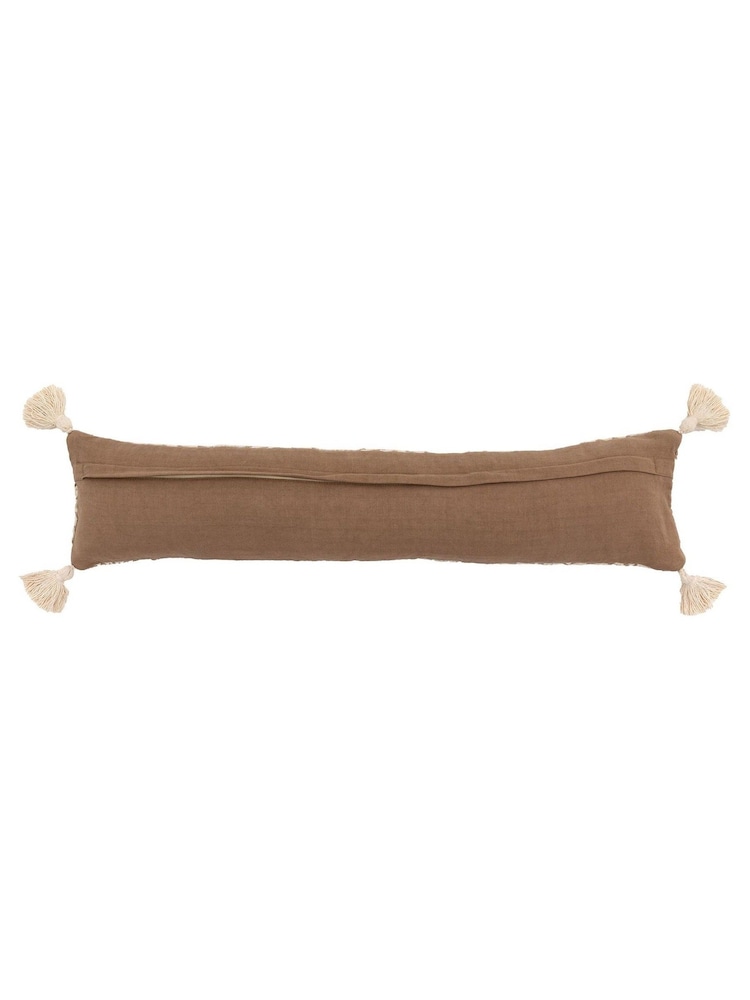 Gallery Home Cream Thea Woven Draught Excluder 100% Cotton 200x900mm Cushion - Image 4 of 4