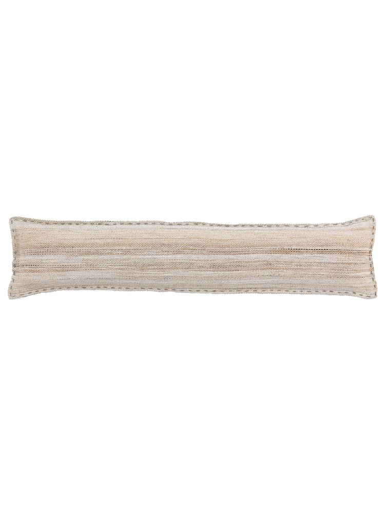 Gallery Home Grey Cardinham Stitched Draught Excluder 200x900mm Cushion - Image 1 of 2